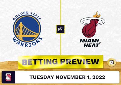 Warriors vs. Heat Prediction and Odds - Nov 1, 2022