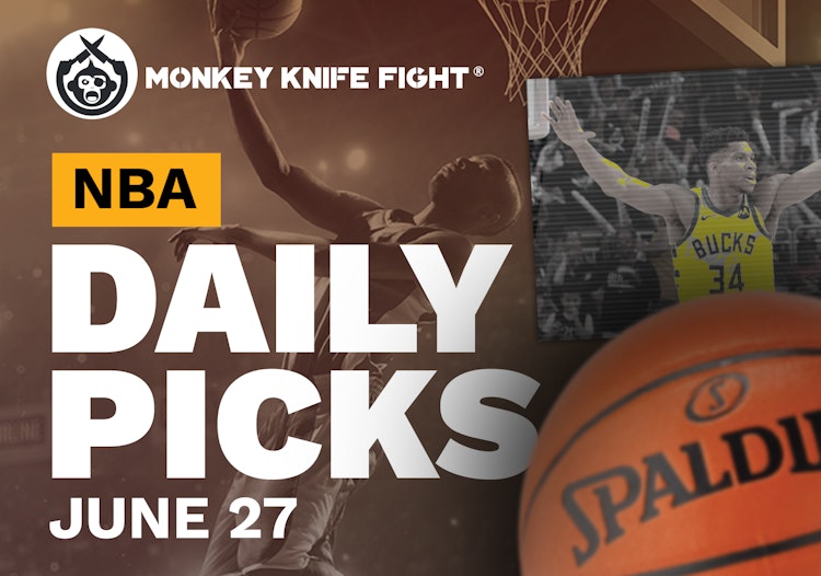 Monkey Knife Fight Picks: Milwaukee Bucks @ Atlanta Hawks Game 3, Sunday June 27, 2021