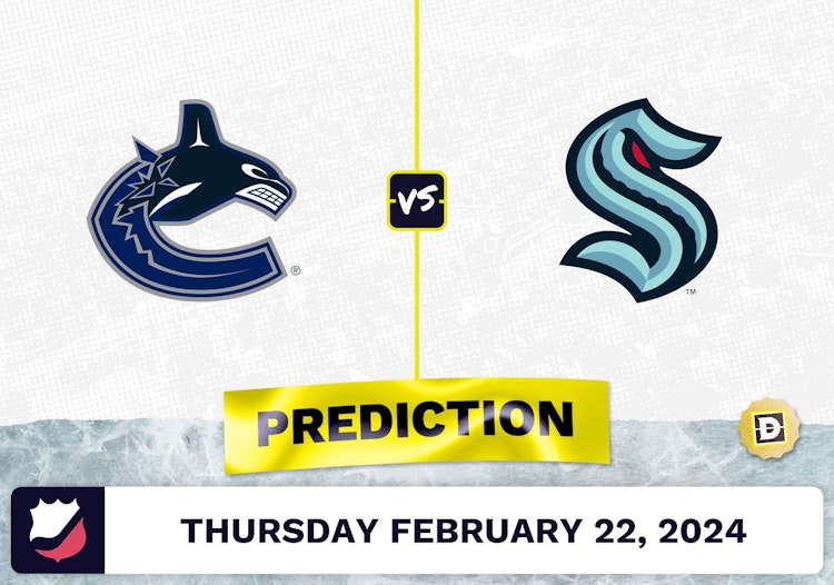 Vancouver Canucks vs. Seattle Kraken Prediction, Odds, NHL Picks [2/22/2024]