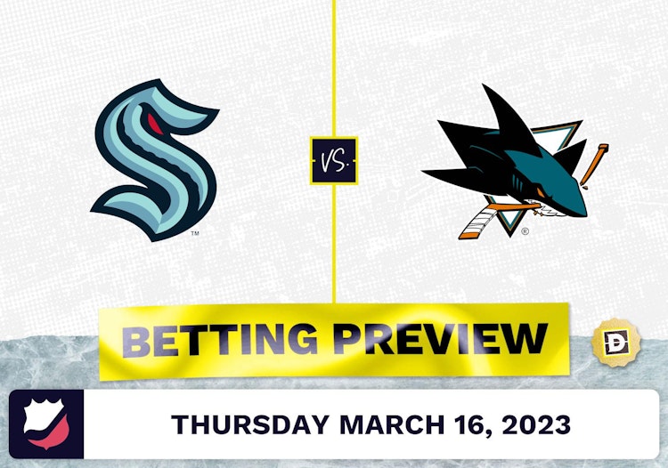 Kraken vs. Sharks Prediction and Odds - Mar 16, 2023