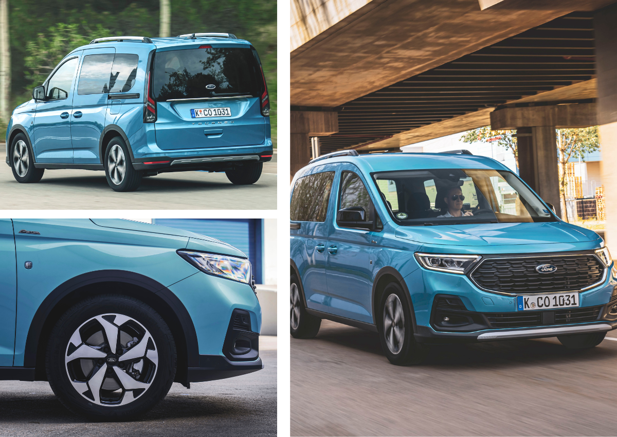 Das Exterieur des Ford Tourneo Connect