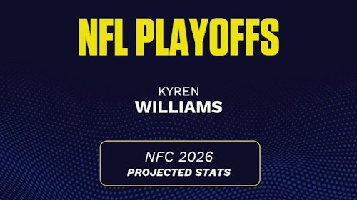 Kyren Williams NFC Championship 2026 projections: Rushing yards prediction, touchdown probability vs. Seahawks
