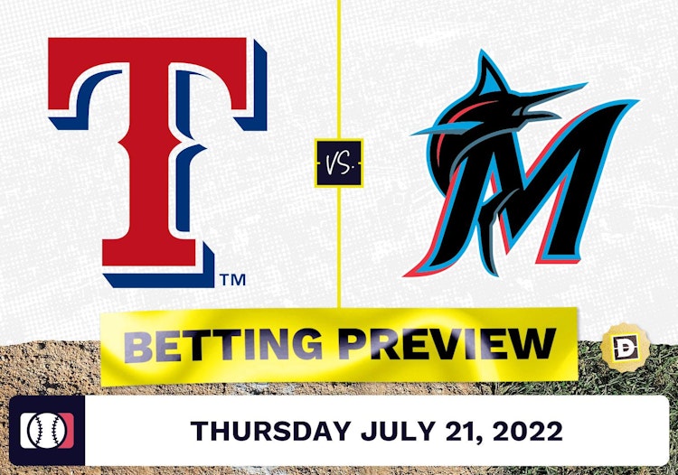 Rangers vs. Marlins Prediction and Odds - Jul 21, 2022