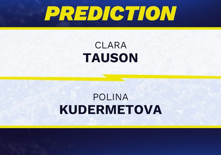 Clara Tauson takes on Polina Kudermetova in WTA Beijing action.