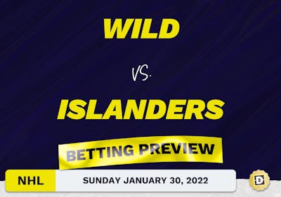 Wild vs. Islanders Predictions and Odds - Jan 30, 2022