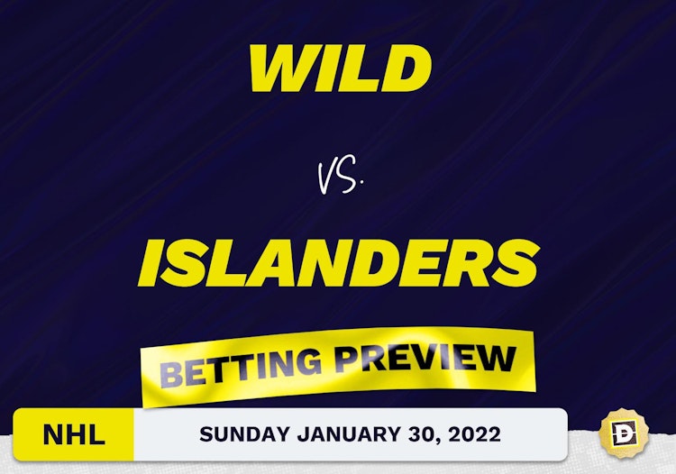 Wild vs. Islanders Predictions and Odds - Jan 30, 2022