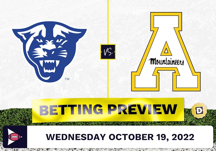 Georgia State vs. Appalachian State CFB Prediction and Odds - Oct 19, 2022