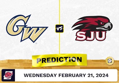 George Washington vs. Saint Joseph's (PA) Prediction, Odds, College Basketball Picks [2/21/2024]