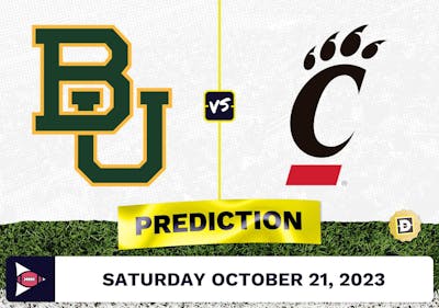 Baylor vs. Cincinnati CFB Prediction and Odds - October 21, 2023