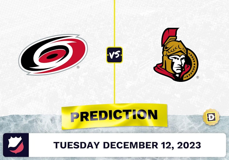 Carolina Hurricanes vs. Ottawa Senators: Prediction, Odds, Picks for NHL Tuesday [12/12/2023]