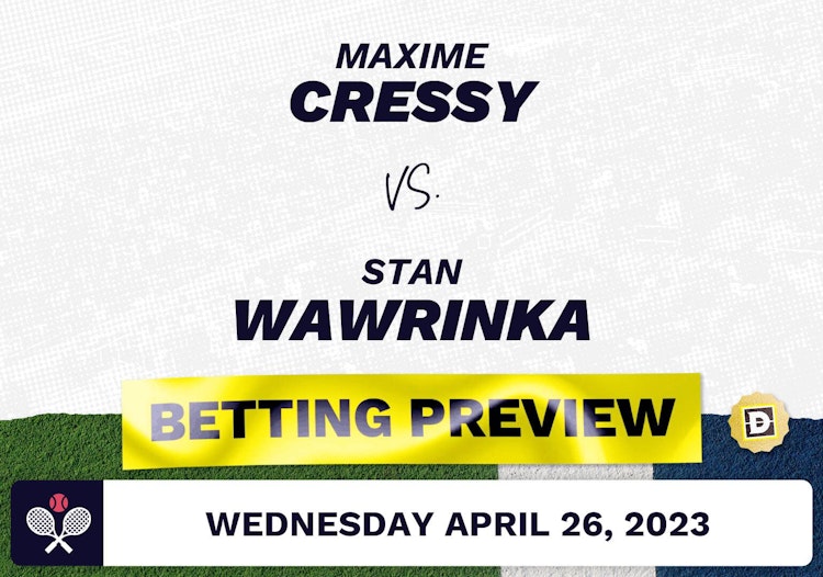 Maxime Cressy vs. Stan Wawrinka Predictions - Apr 26, 2023