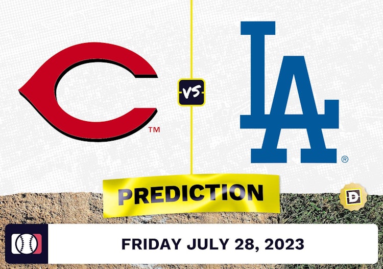 Reds vs. Dodgers Prediction for MLB Friday [7/28/2023]