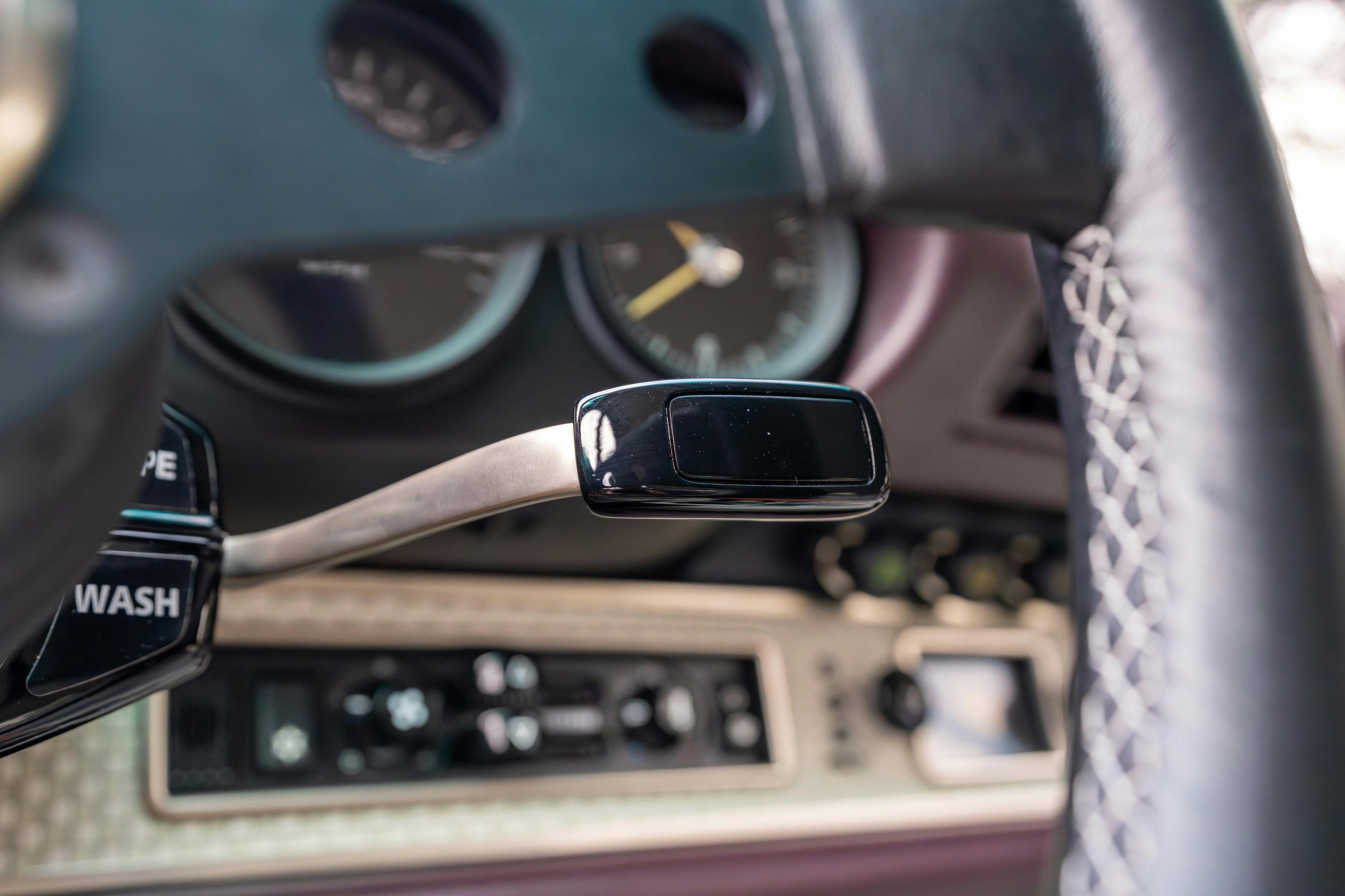 1990 Singer Porsche 911 Carrera 2 "Austin" commission in Aubergine Metallic shot in Austin, TX for a Bring a Trailer auction.