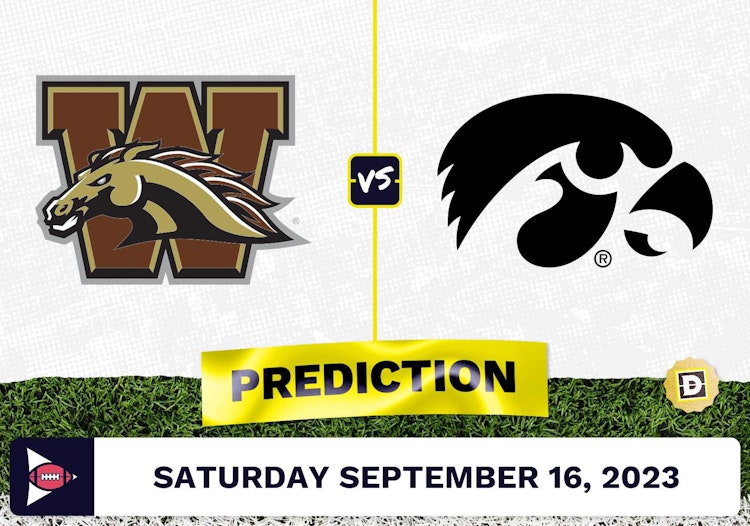 Western Michigan vs. Iowa CFB Prediction and Odds - September 16, 2023