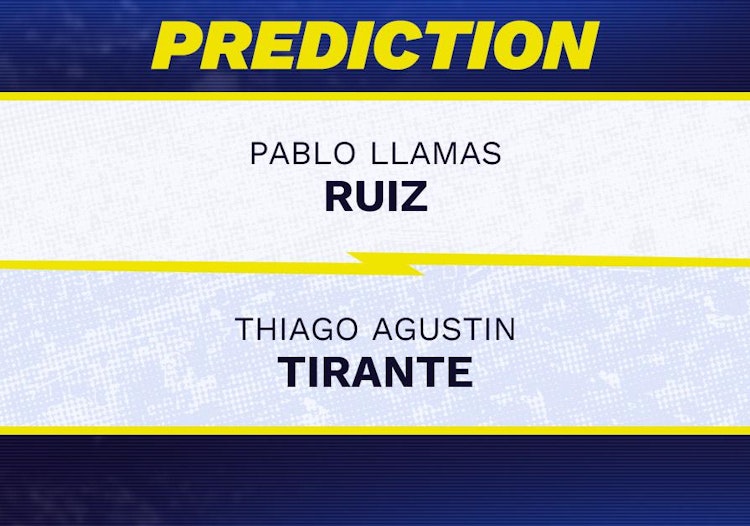 Pablo Llamas Ruiz vs Thiago Tirante Tennis Prediction.