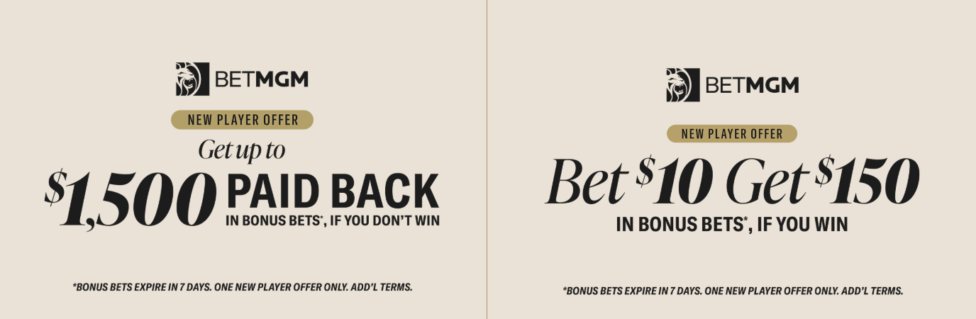$1500 BetMGM Bonus Code.
