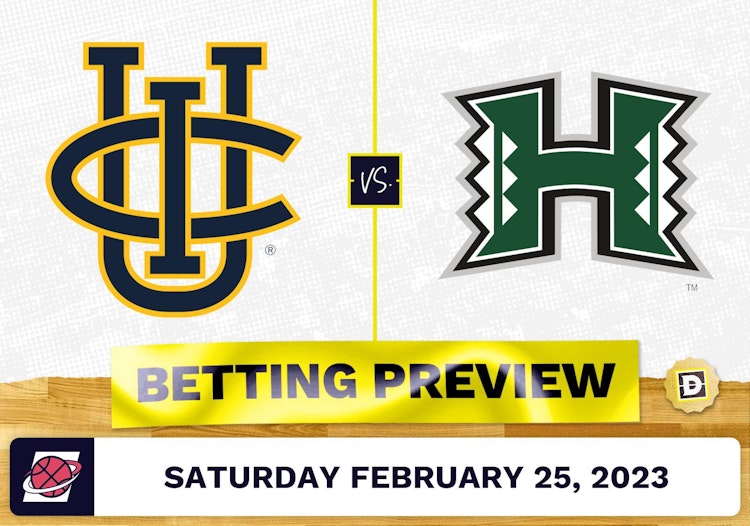 UC Irvine vs. Hawaii CBB Prediction and Odds - Feb 25, 2023