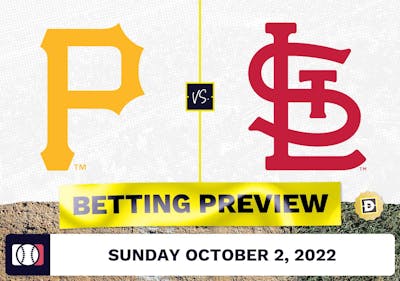 Pirates vs. Cardinals Prediction and Odds - Oct 2, 2022