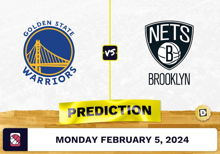 Golden State Warriors vs. Brooklyn Nets Prediction, Odds, NBA Picks [2/5/2024]