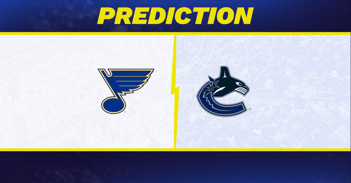Blues vs. Canucks prediction: Vancouver favored to win Monday's NHL matchup [10/13/2025]