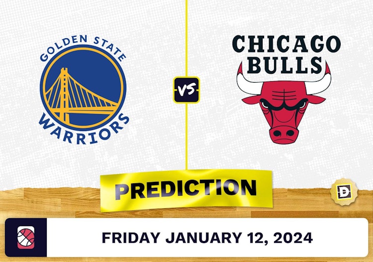 Golden State Warriors vs. Chicago Bulls Prediction, Odds, NBA Picks [1/12/2024]