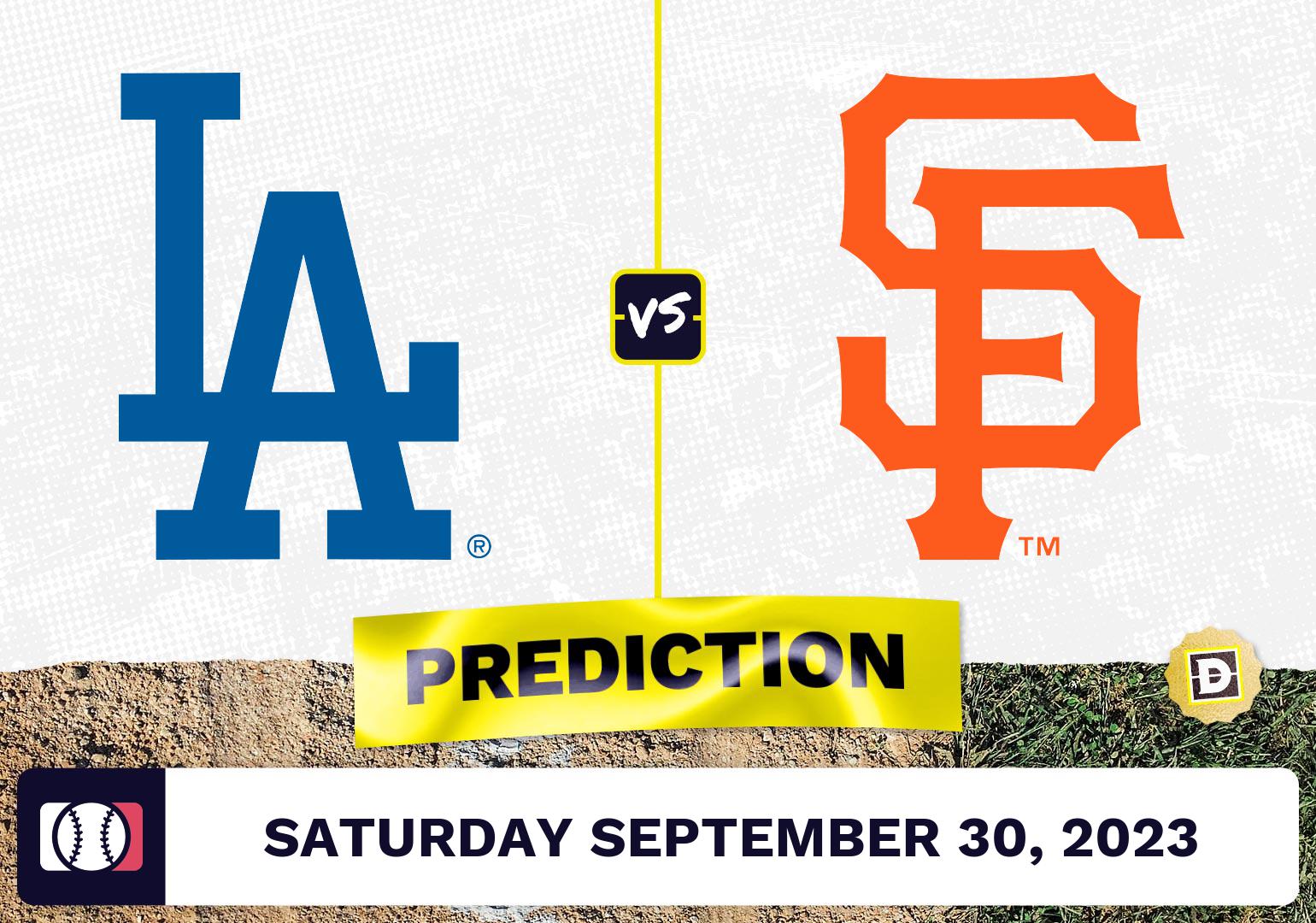 Dodgers vs. Giants Game 2 Prediction for MLB Saturday [9/30/2023]