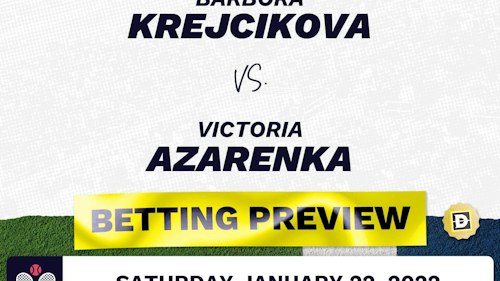 Barbora Krejcikova vs. Victoria Azarenka Predictions - Jan 22, 2022