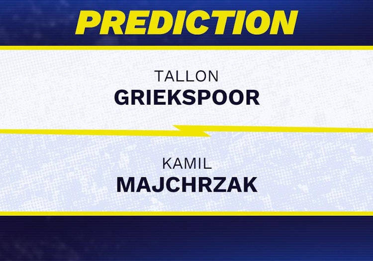 Tallon Griekspoor vs Kamil Majchrzak Tennis Prediction.
