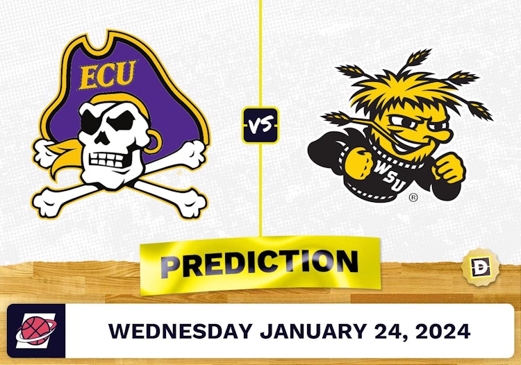 East Carolina vs. Wichita State Prediction, Odds, College Basketball Picks [1/24/2024]