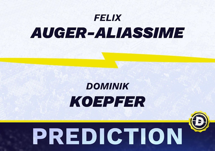 Felix Auger-Aliassime vs. Dominik Koepfer Prediction, Odds, Picks for ATP Terra Wortmann Open (Halle) 2024