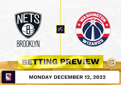 Nets vs. Wizards Prediction and Odds - Dec 12, 2022