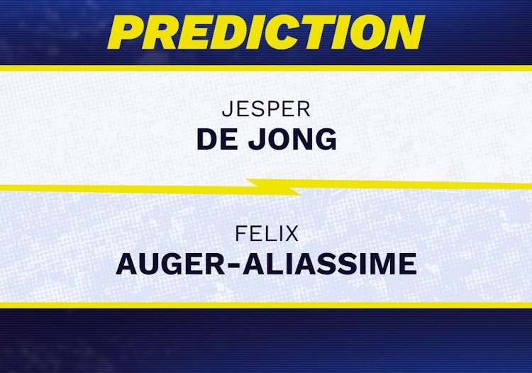 Jesper De Jong vs Felix Auger-Aliassime Tennis Prediction.