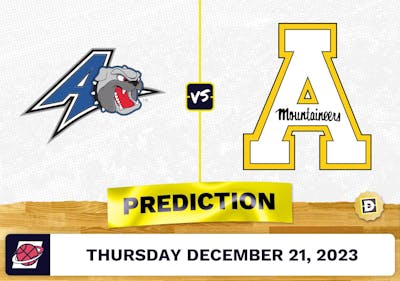 UNC Asheville vs. Appalachian State Prediction, Odds, College Basketball Picks  [12/21/2023]