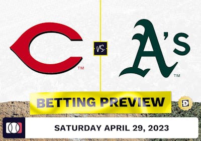 Reds vs. Athletics Prediction and Odds - Apr 29, 2023