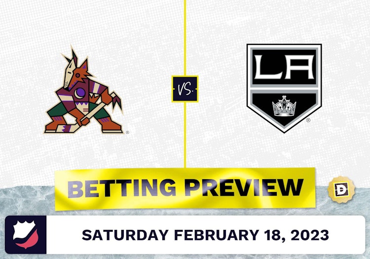 Coyotes vs. Kings Prediction and Odds - Feb 18, 2023