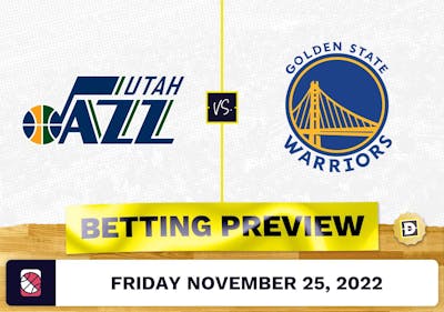 Jazz vs. Warriors Prediction and Odds - Nov 25, 2022