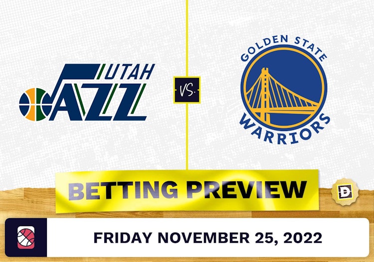 Jazz vs. Warriors Prediction and Odds - Nov 25, 2022