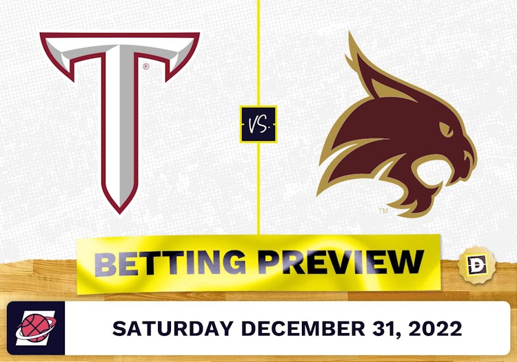 Troy vs. Texas State CBB Prediction and Odds - Dec 31, 2022