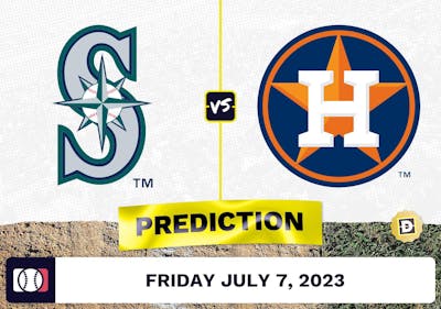 Mariners vs. Astros Prediction for MLB Friday [7/7/2023]