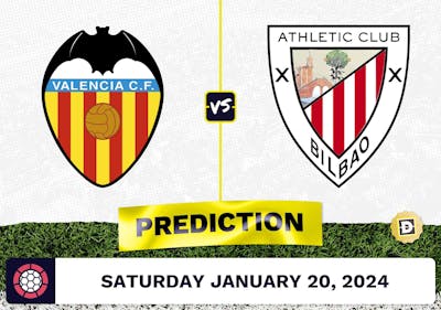 Valencia vs. Athletic Bilbao Prediction, Odds, La Liga Picks [1/20/2024]