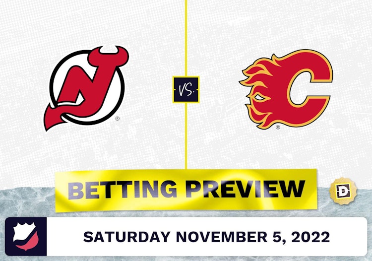 Devils vs. Flames Prediction and Odds - Nov 5, 2022