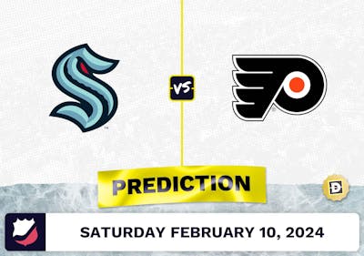Seattle Kraken vs. Philadelphia Flyers Prediction, Odds, NHL Picks [2/10/2024]