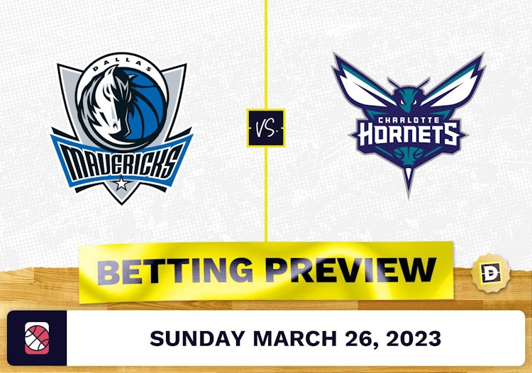 Mavericks vs. Hornets Prediction and Odds - Mar 26, 2023