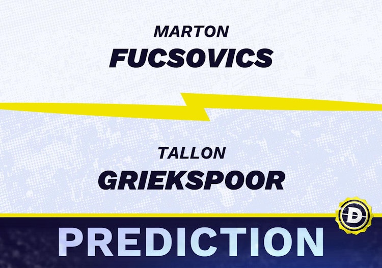 Marton Fucsovics vs. Tallon Griekspoor Prediction, Odds, Picks for ATP Romanian Open 2024