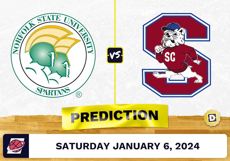 Norfolk State vs. South Carolina State Prediction, Odds, College Basketball Picks  [1/6/2024]