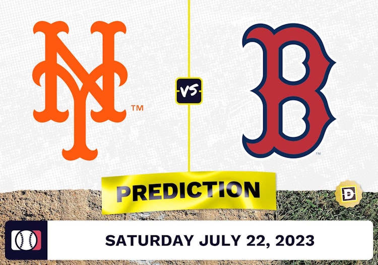 Mets vs. Red Sox Prediction for MLB Saturday [7/22/2023]