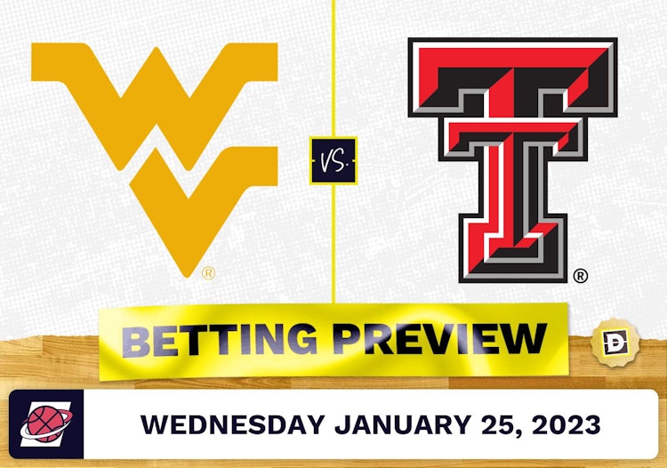 West Virginia vs. Texas Tech CBB Prediction and Odds - Jan 25, 2023