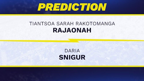 Tiantsoa Sarah Rakotomanga Rajaonah vs. Daria Snigur prediction, odds, picks for WTA Transylvania Open 2026