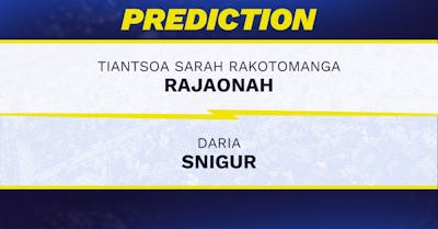 Tiantsoa Sarah Rakotomanga Rajaonah vs. Daria Snigur prediction, odds, picks for WTA Transylvania Open 2026