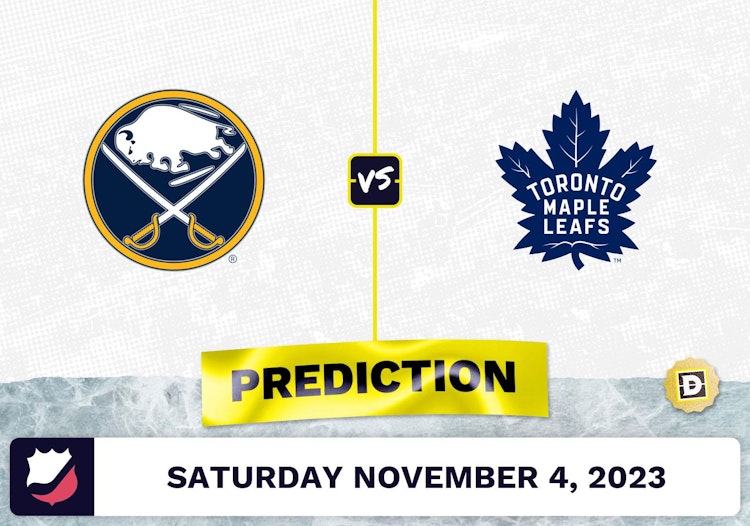 Sabres vs. Maple Leafs Prediction and Odds - November 4, 2023